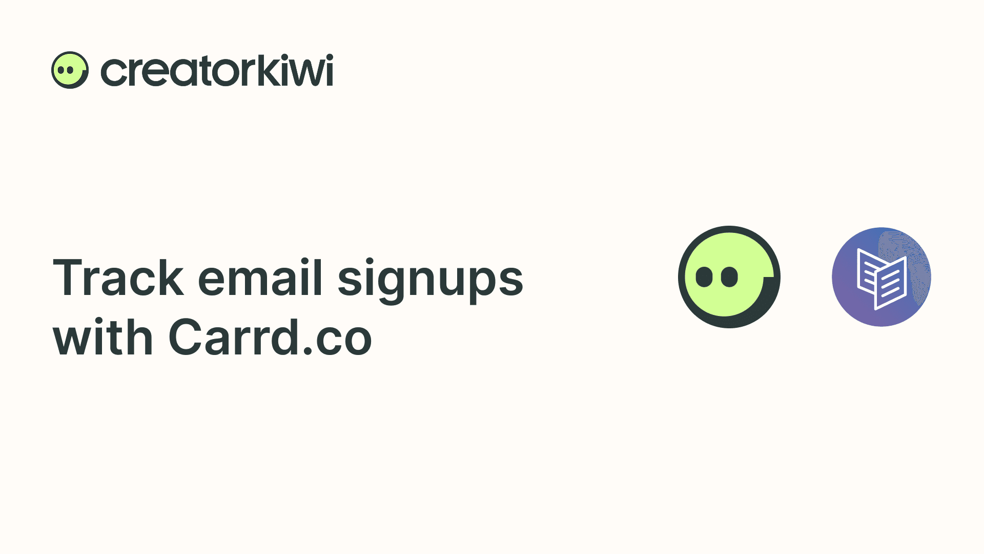 Carrd Integration